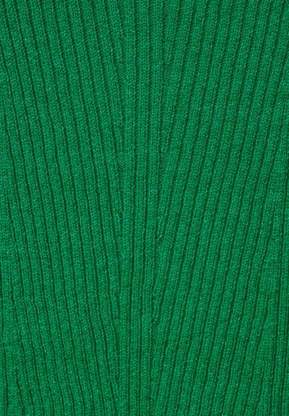 Softer Rollkragenpullover bright green melange