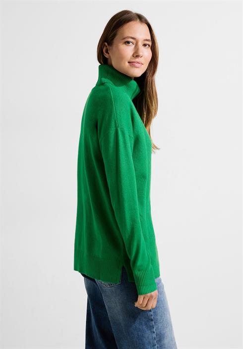 softer-rollkragenpullover-bright-green-melange