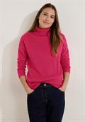 Softer Rollkragenpullover cosy coral melange