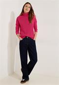 Softer Rollkragenpullover cosy coral melange