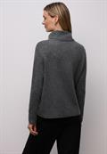 Softer Rollkragenpullover gravel grey mel.