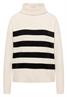 Softer Rollkragenpullover light greige melange