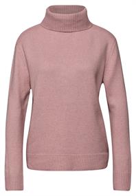 Softer Rollkragenpullover powder pink mel.