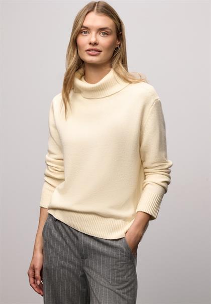 Softer Rollkragenpullover soft beige
