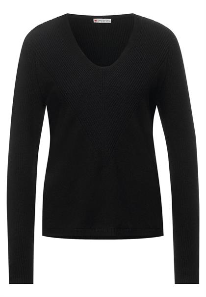 Softer Strickpullover black