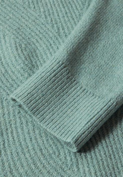 softer-strukturpullover-iced-salvia-green-melange