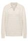 Softer Strukturpullover oat milk beige melange