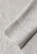 Softer Strukturpullover soft silver melange