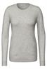 Softer Strukturpullover soft silver melange