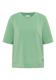 Softes Cupro Touch T-Shirt fennel green