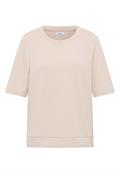 Softes Cupro Touch T-Shirt oat milk beige