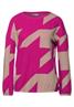 Softes Jacquardshirt lavish pink