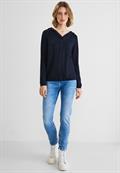 Softes Kapuzenshirt deep blue