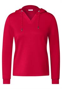Softes Kapuzenshirt granita red