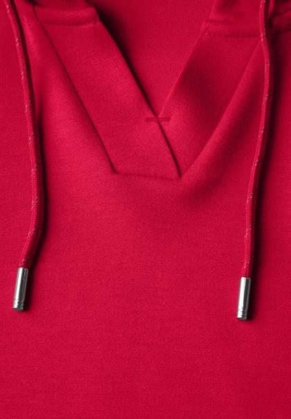 Softes Kapuzenshirt granita red