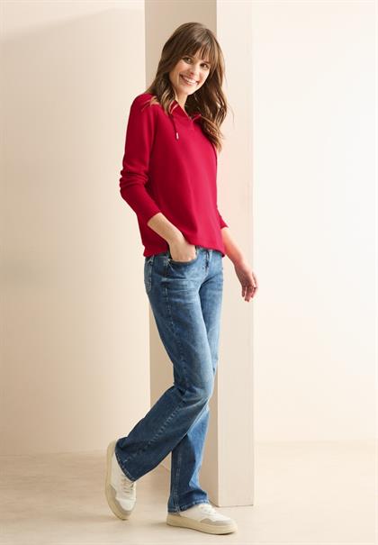 Softes Kapuzenshirt granita red
