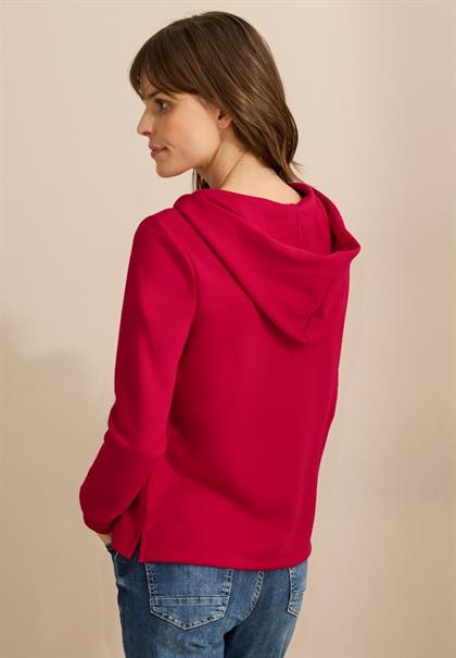 Softes Kapuzenshirt granita red