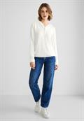 Softes Kapuzenshirt off white