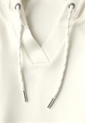 Softes Kapuzenshirt vanilla white