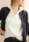 Softes Kapuzenshirt vanilla white