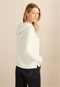 Softes Kapuzenshirt vanilla white
