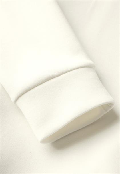 Softes Kapuzenshirt vanilla white