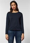 Softes Langarmshirt deep blue