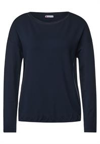 Softes Langarmshirt deep blue