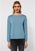 Softes Langarmshirt milky jade blue