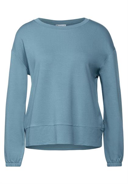 Softes Langarmshirt milky jade blue