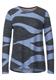 Softes Printshirt cozy blue melange