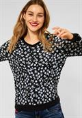 Softes Shirt im Printmix black