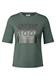 Softes Shirt mit Folienprint dark balmy khaki