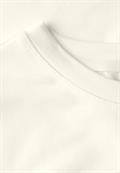 Softes Shirt mit Folienprint vanilla white