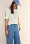 Softes Shirt mit Folienprint vanilla white