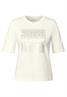 Softes Shirt mit Folienprint vanilla white