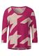 Softes Shirt mit Muster lavish pink melange
