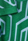 Softes Shirt mit Print dark brisk green melange