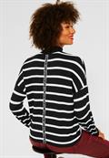 Softes Shirt mit Stehkragen black