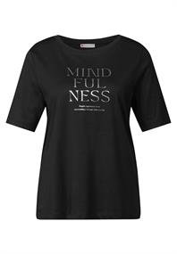 Softes Shirt mit Wording black