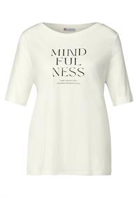 Softes Shirt mit Wording off white