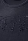 Softes Shirt mit Wording universal blue