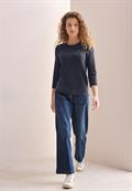 Softes Shirt mit Wording universal blue