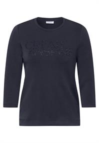 Softes Shirt mit Wording universal blue