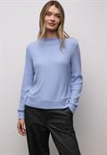 Softes Turtleneck Shirt frosted blue mel.