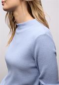 Softes Turtleneck Shirt frosted blue mel.