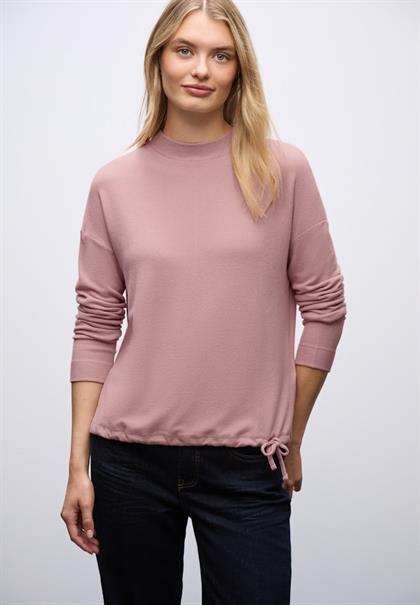 Softes Turtleneck Shirt powder pink mel.