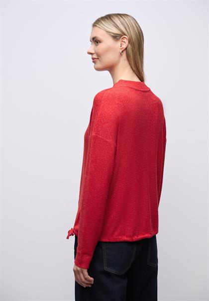 Softes Turtleneck Shirt racing red mel.