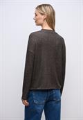 Softes Turtleneck Shirt rustic brown mel.