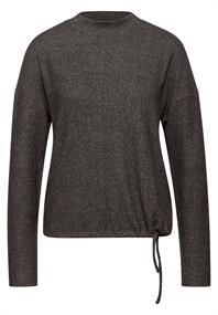 Softes Turtleneck Shirt rustic brown mel.